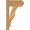 Ekena Millwork Funston Craftsman Rough Sawn Outlooker, Western Red Cedar, 6"W x 12"D x 20"H OUT06X12X20FST04RWR - alternate 3